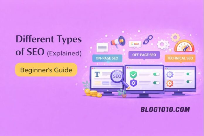 different types of seo