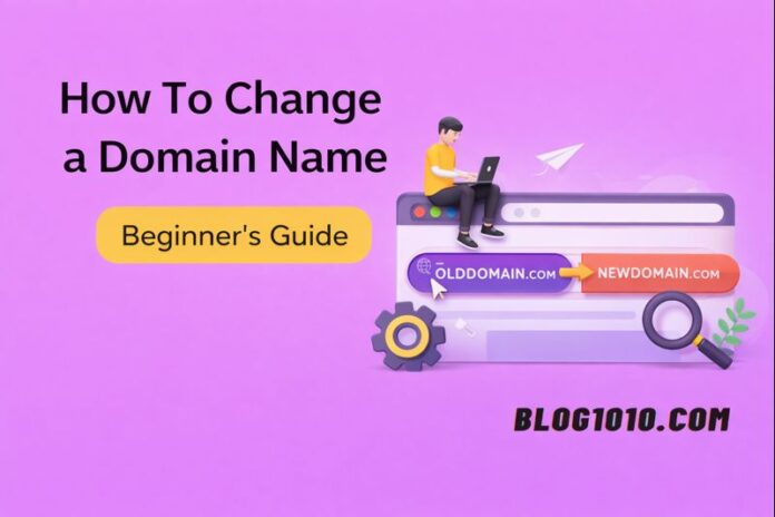 How To Change a Domain Name