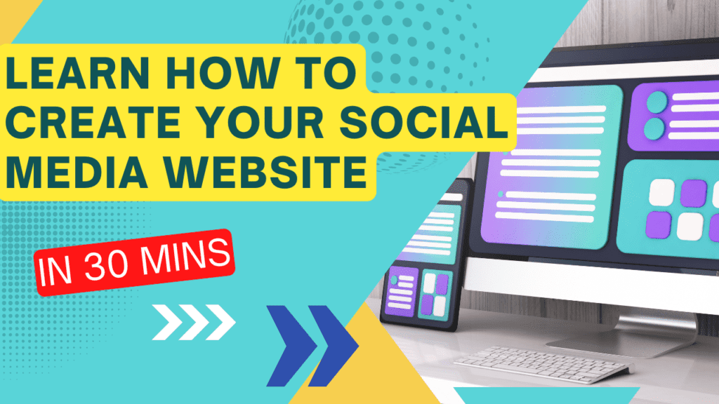 how to create a social media website