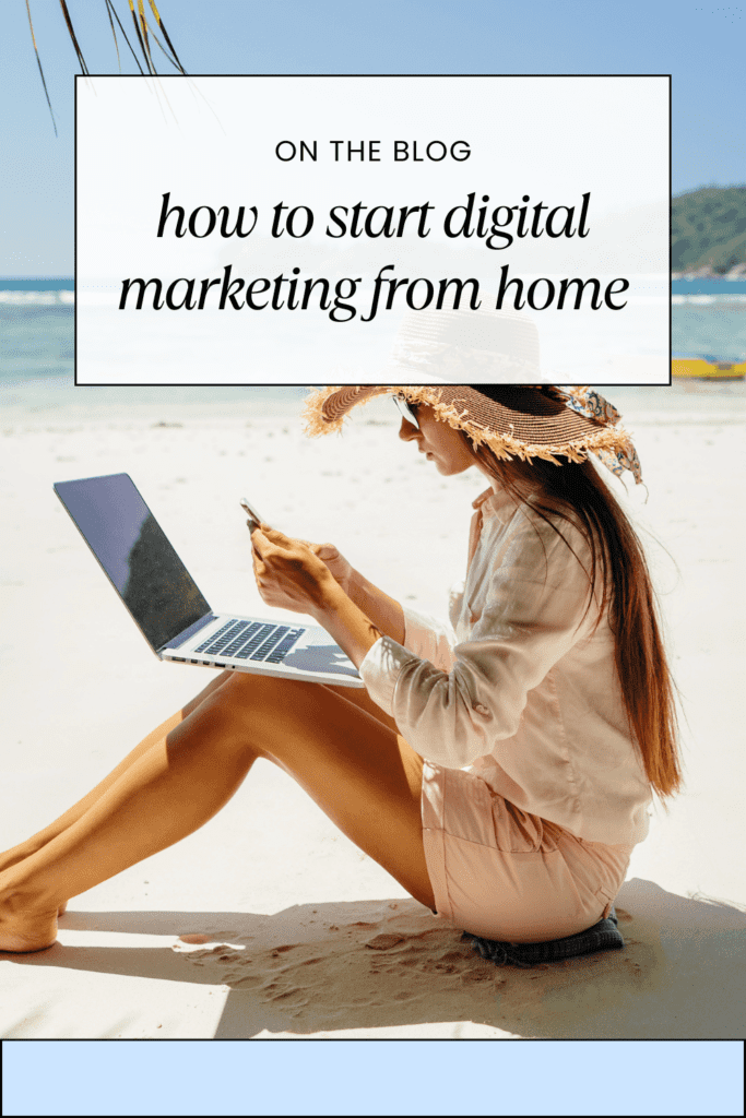 how to start digital marketing from home