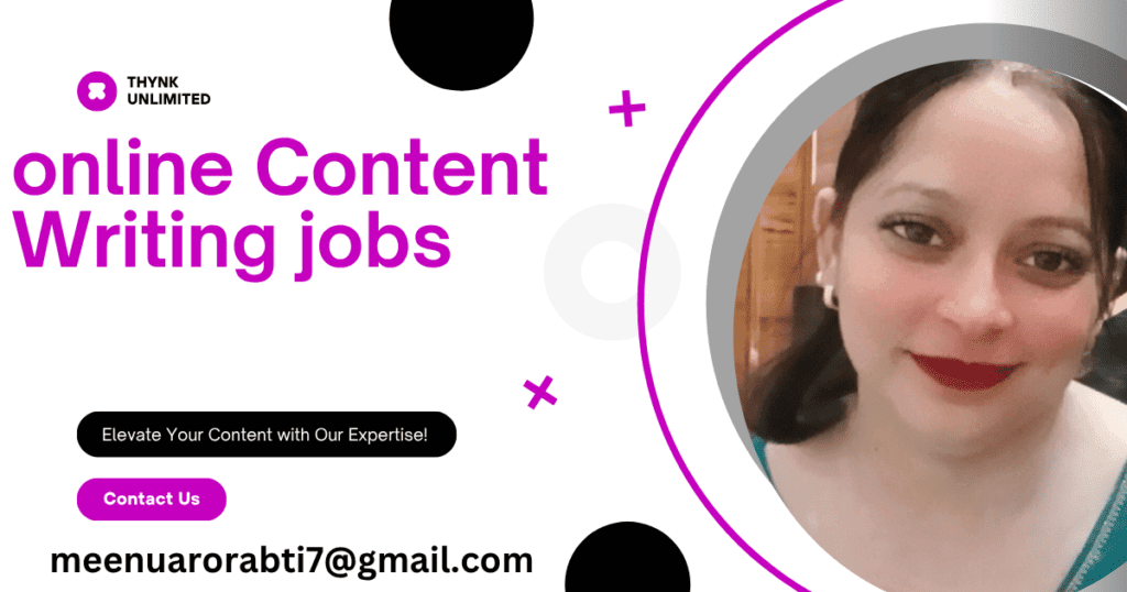 online content writing jobs