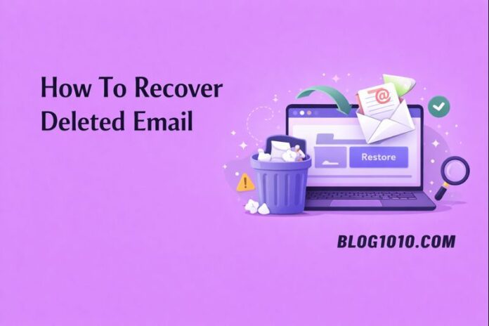 How To Recover Deleted Email