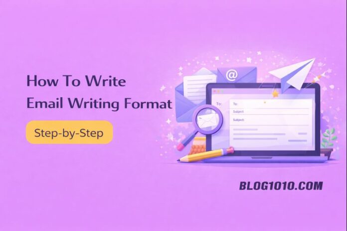 How To Write Email Writing Format