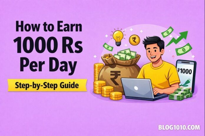 How to earn 1000 Rs per Day