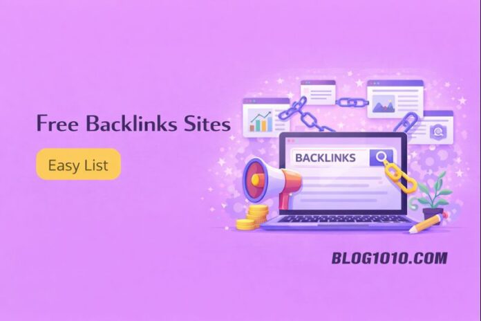 Free Backlinks Sites