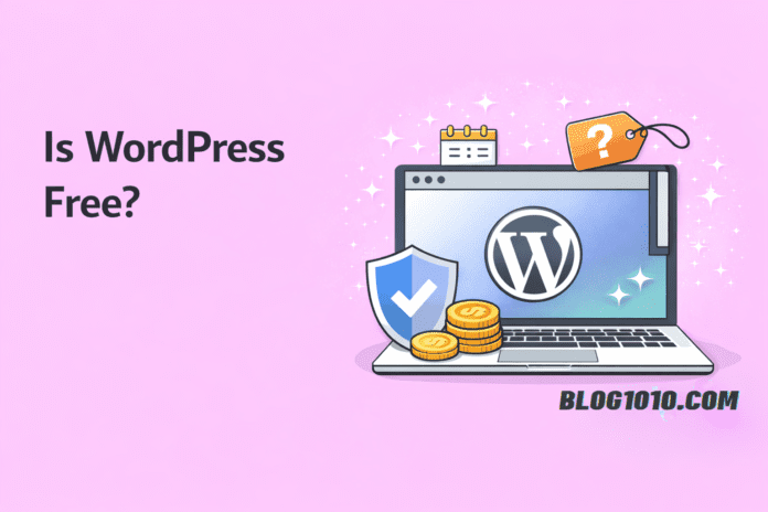 Is WordPress free