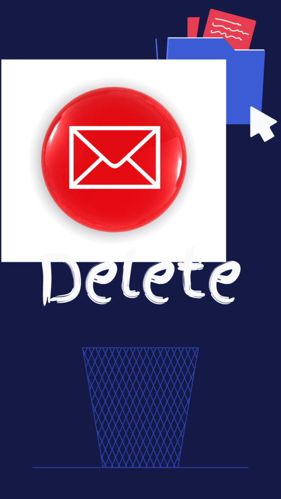 how to delete emails