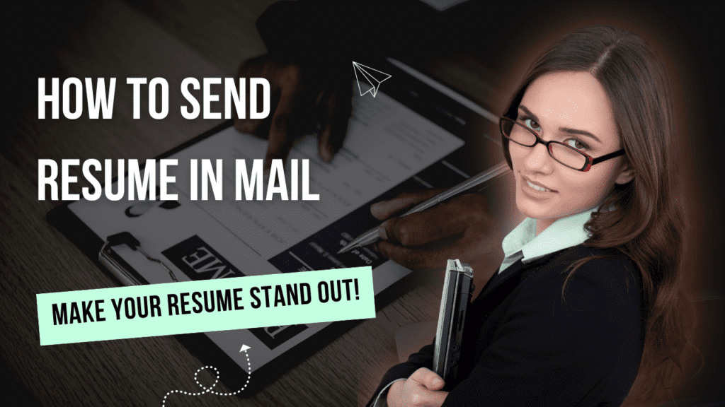 how to send resume in mail