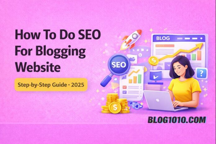 How To Do SEO For Blogging Website