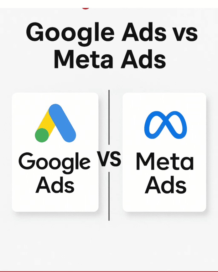 what is difference between meta ads and google ads