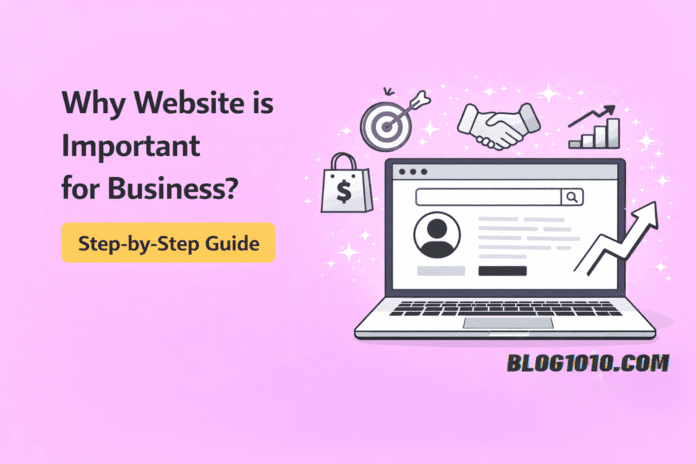 why website is important for business